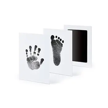 

Baby Care Non-Toxic Baby Handprint Footprint Imprint Kit Baby Souvenirs Casting Newborn Footprint Ink Pad Infant Clay Toy Gifts