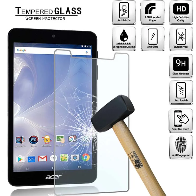 

Tablet Tempered Glass Screen Protector Cover for Acer Iconia One 7 B1-780 Tablet Computer Tempered Film Explosion-proof Screen