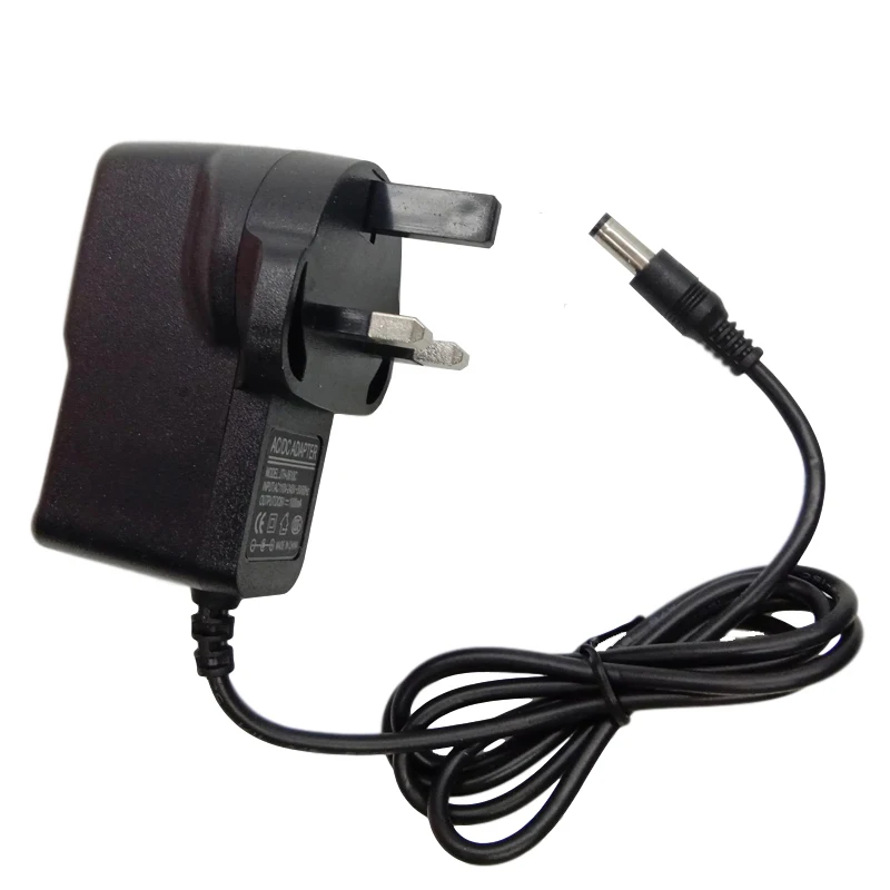 Universal 5V Power Adapter with EU, US, UK, and AU Plug Options