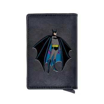 

Classic Cool Batman High Quality Digital Printing Leather Card Holder Wallet Men Women Fashion Short Mini Purse Gift