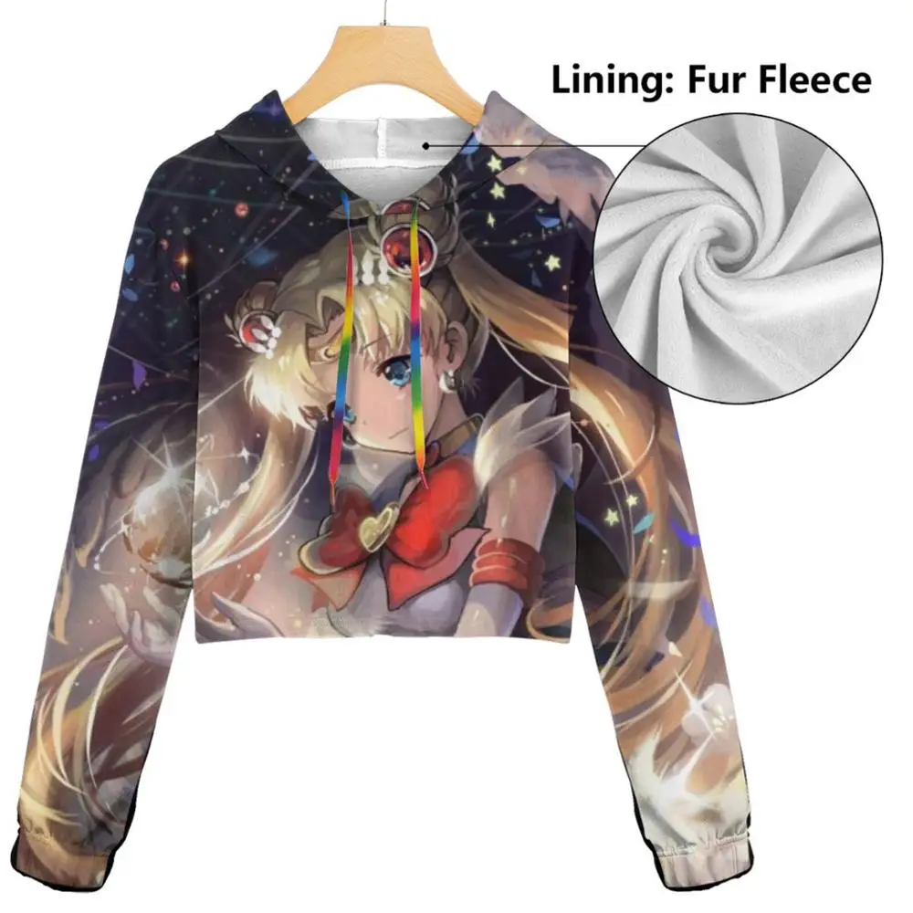 New Fall/Winter 2020 Sailor Moon Lady Hoodie Fashion Girl Crop sexy Hoodie Sailor Moon Warrior Hoodie