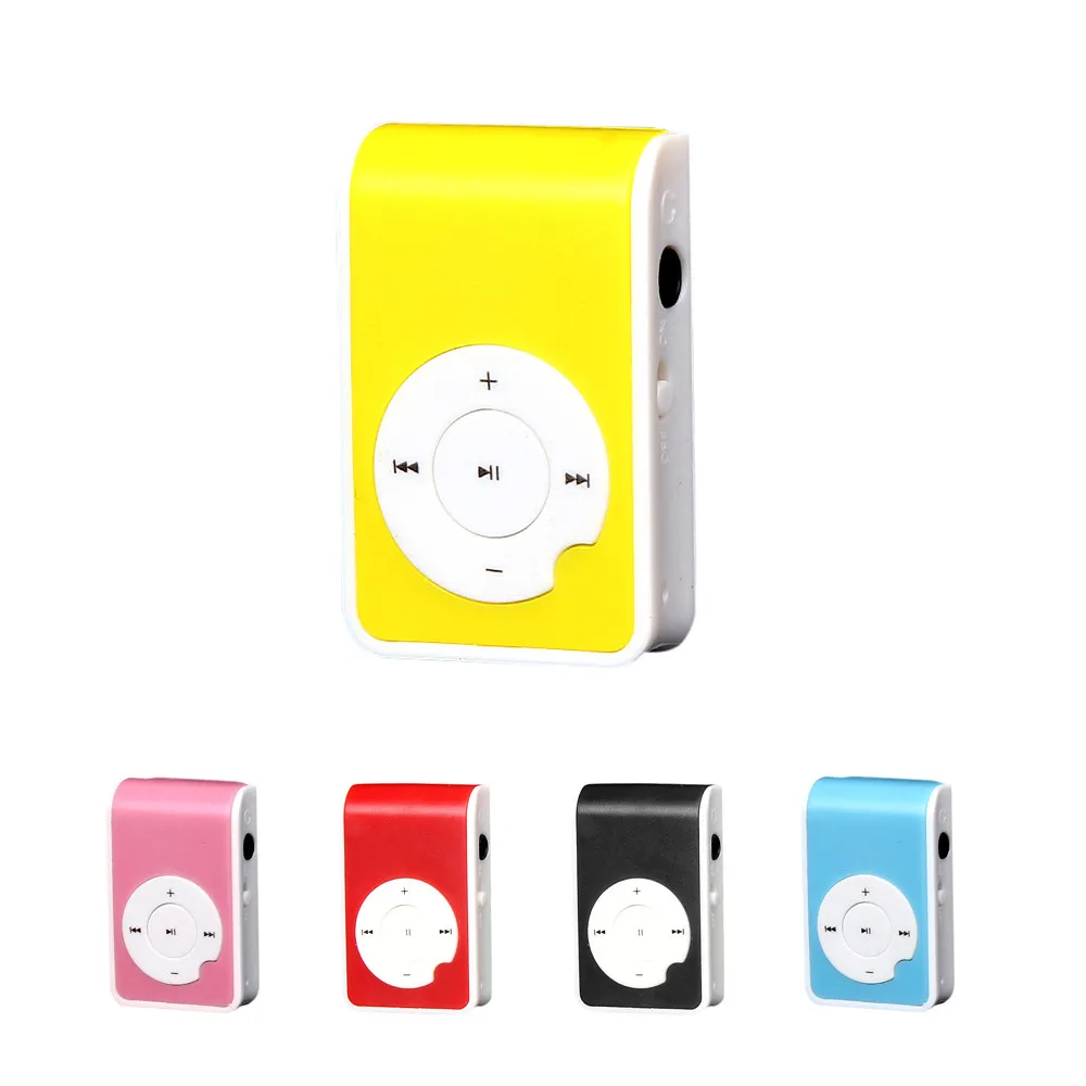1 шт Мини Портативный Usb Mp3 плеер мини клип водонепроницаемой экш-компактный