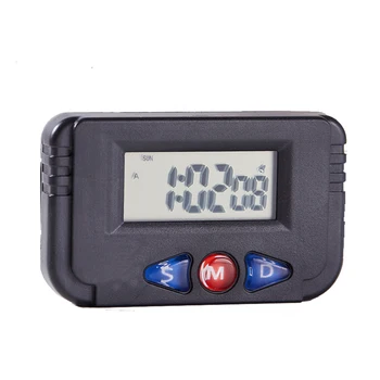 

Compact Portable Travel Alarm Clock with Week, Date Battery Operated Small Digital Electronic Alarm Clock NA813A, NA613D