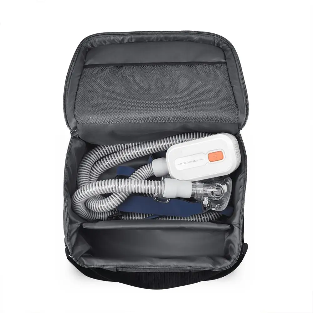  9inch CPAP machine carry bag Multiple accessory compartments Waterproof shoulder bag CPAP accessori