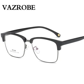 

Vazrobe Eyeglasses Frame Men Women Vintage myopia Glasses Man prescription progressive Spectacles Graduate Optic photochromic