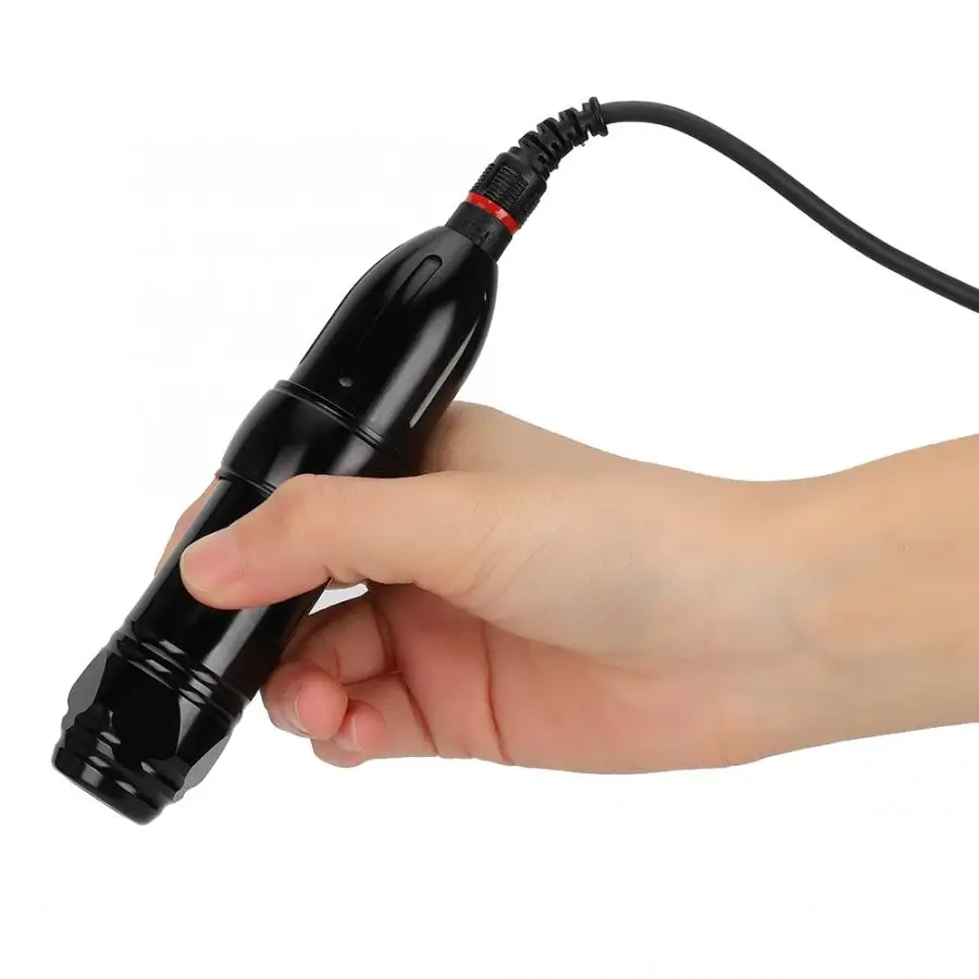 Профессиональная татуировочная машина Liner Shader Motor Tattoo Pen RCA Интерфейс бровей линия татуировки ручка с зажимом шнур аксессуары