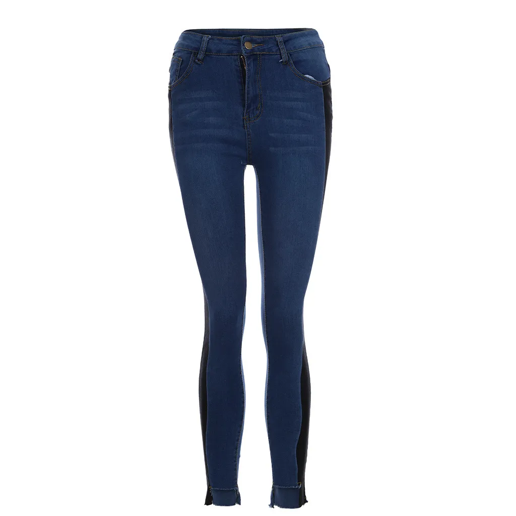 Новые обтягивающие эластичные женские облегающие джинсы с высокой талией винтажные светло-голубые джинсы больших размеров s-xl 9,23