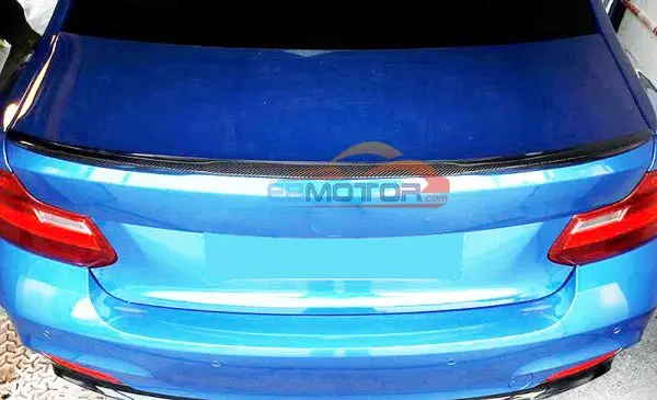 M4 Стиль Настоящее углеродное волокно задний спойлер для BMW 2 SERIES F22 F87 M2