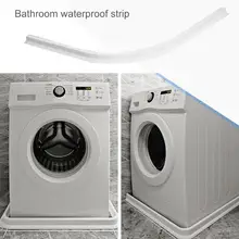 1 м резиновый силиконовый барьер для душа, водоотталкивающая полоска для ванной комнаты, силиконовый водяной блокировщик, домашний Verbeteren, Прямая поставка