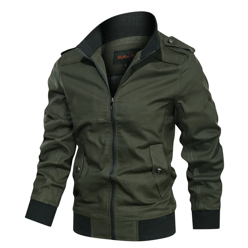 

2020 Winter Air Force Pilot Men's Jacket Workwear Autumn and Winter Men Fashion Clothes Coat Men's Casual Military Lapel Jacket