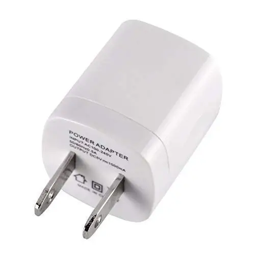 5V 1A USB зарядное устройство для путешествий, настенное зарядное устройство, адаптер, портативное умное зарядное устройство для мобильного телефона, штепсельная вилка США, черный и белый цвета, доступно 50 шт./партия