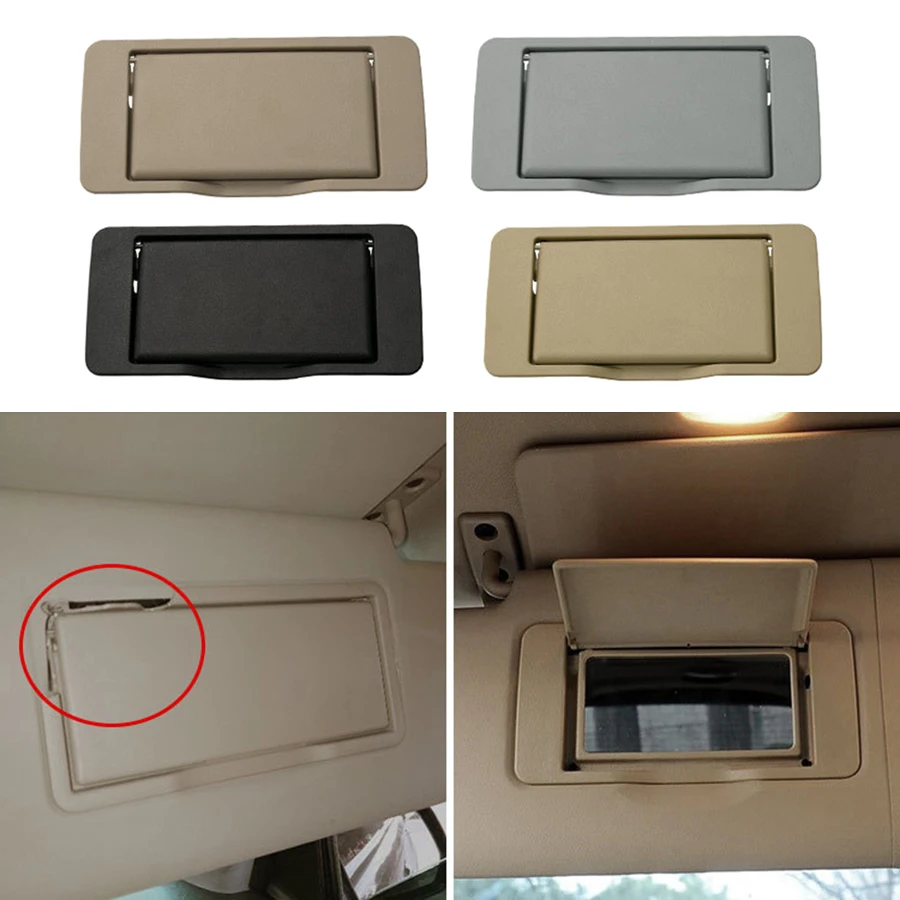 Side Replacement Sun Visor with Vanity Mirror For Mercedes Benz ML/GL/R