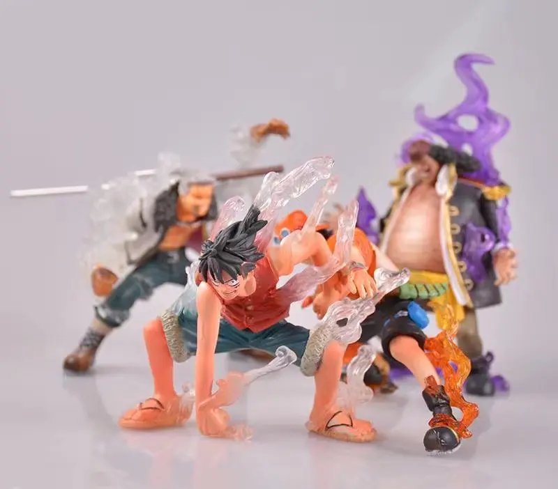 

One Piece 4-Capacity Nirvana First Bomb Blackbeard Luffy Ace Smoke Men's Battle Scene Garage Kit