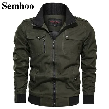 

Autumn And Winter New Men's Jacket Jacket Youth Casual Multi-pocket Trend Men's Cotton Collar Tooling Coat