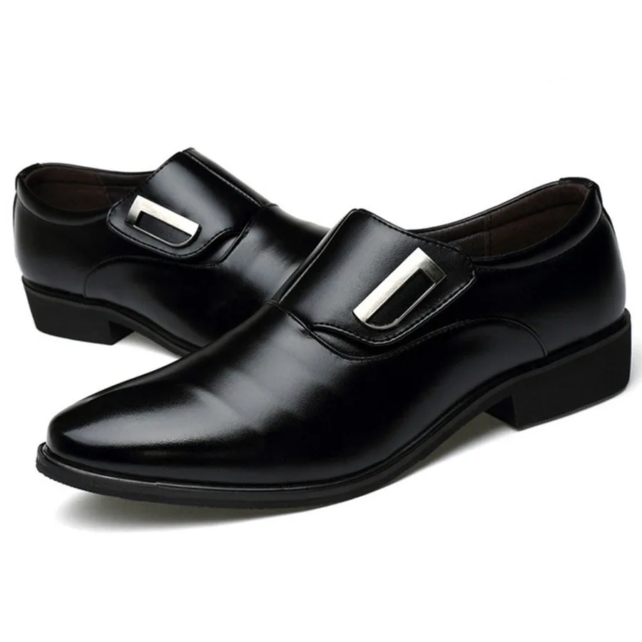 Luxury Brand Men Shoes England Trend Leisure Leather Shoes Breathable For Male Footwear Loafers Men Flats Big Size