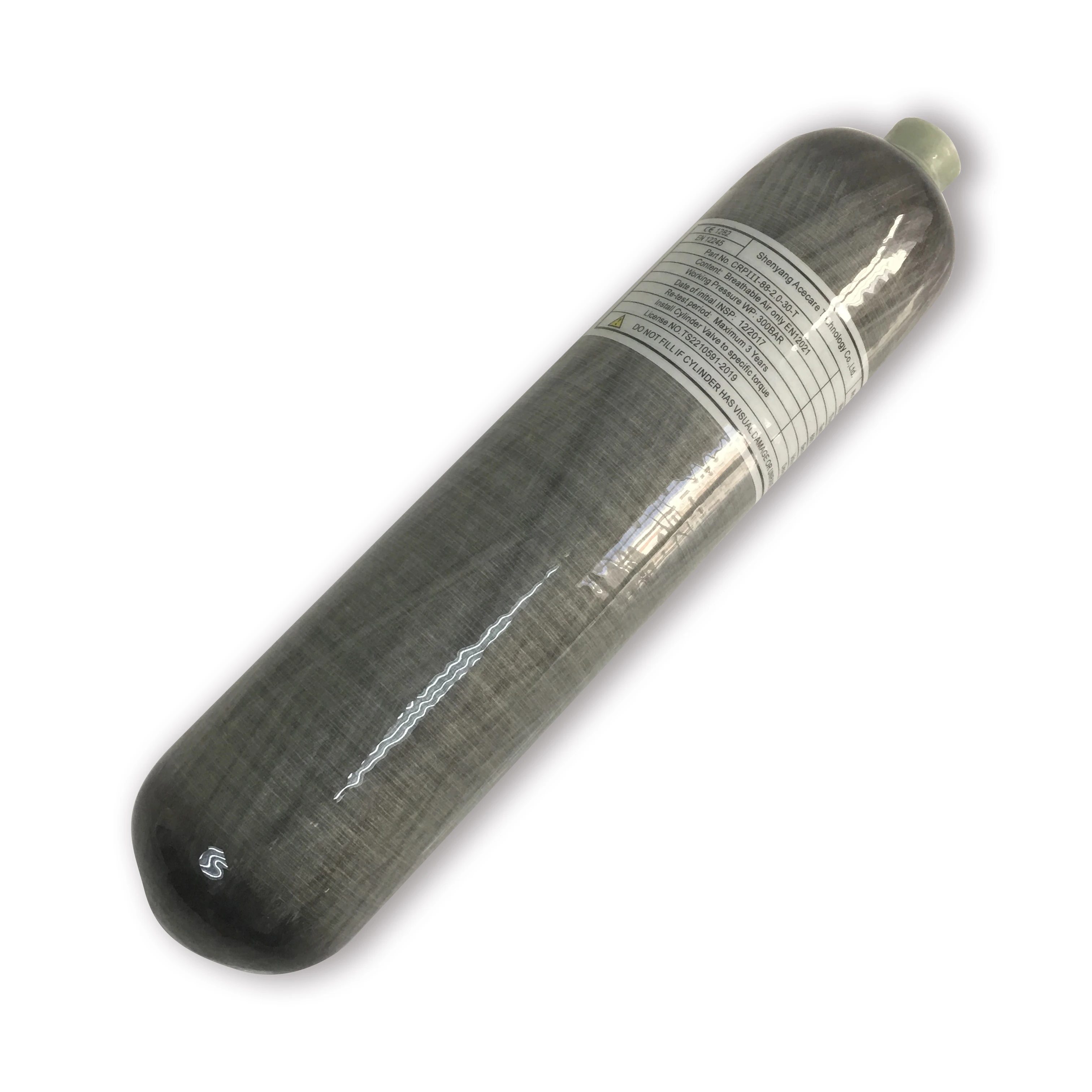 AC102 Acecare 2L CE Воздушный бак высокого давления 4500Psi HPA Пейнтбол для охоты Arisoft