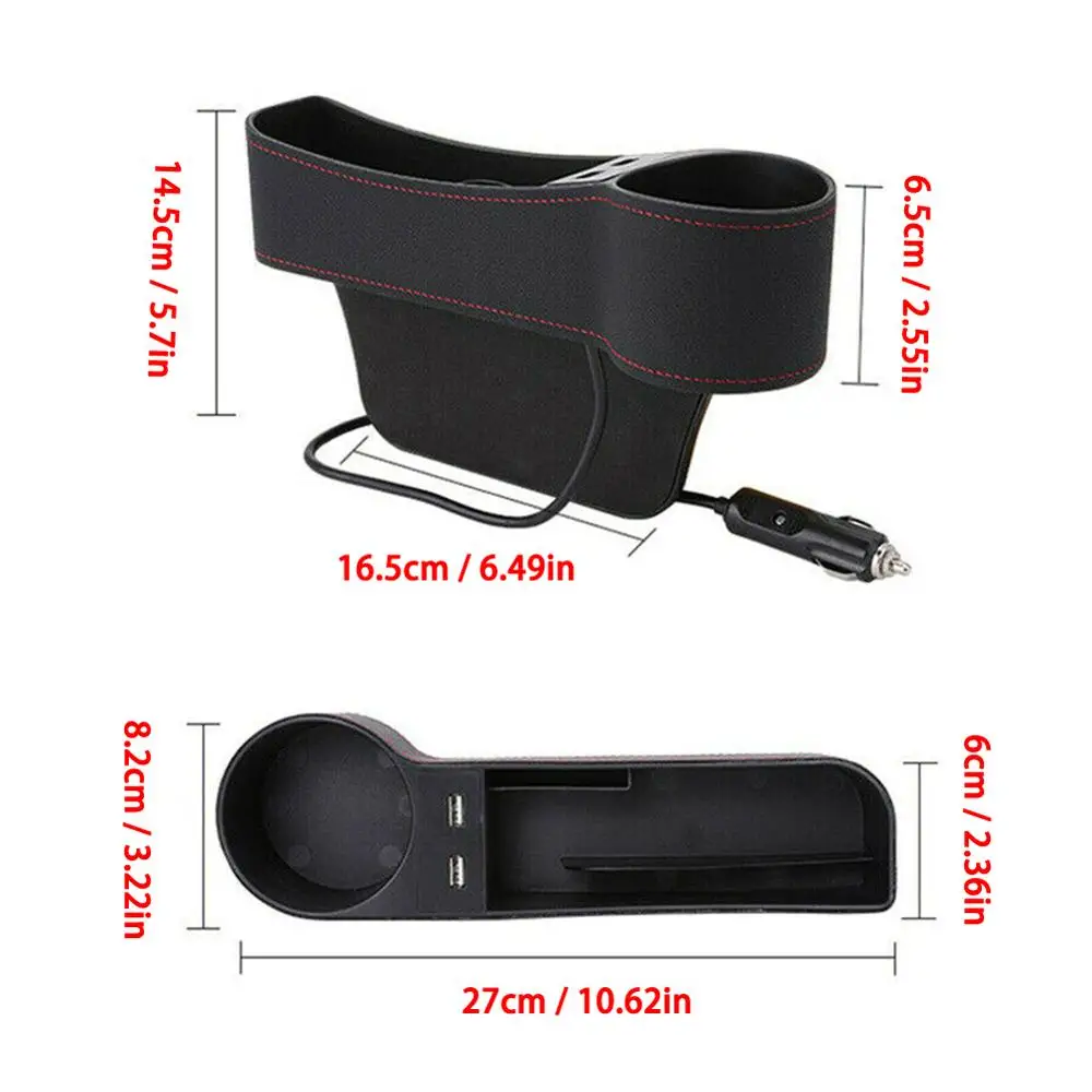 1 шт. органайзер для напитков с 2 USB портами|Все уборки| |
