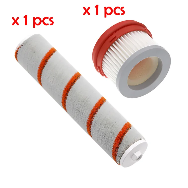 Original Vacuum Part Rolling Brush HEPA Filter for xiaomi dreame v9 aspirateur - Color: As shown