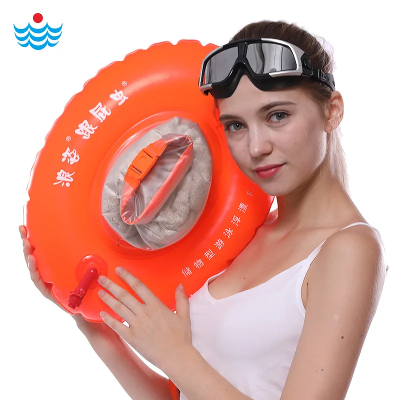 

LANGZISPORTING Stooge Upgrade Section F-906 Swim Bag Swimming Bag Thick Aviation Gas Nozzle Swimming Tube Can Be Installed Cloth