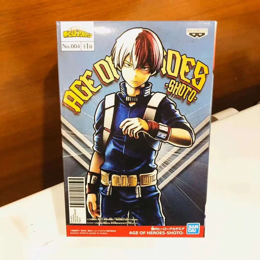 Оригинальный BANPRESTO MY HERO academic Age of Heros AOH шото Тодороки фигурка фигурки модель куклы