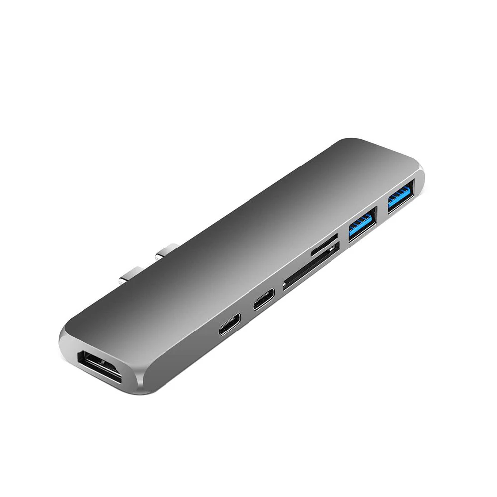 Тип-c USB к Hdmi тип-c usb-хаб Для 3,1-4 usb-хаб с разъемом Thunderbolt 3 C 3,0 Tf sd-ридер Pd для Pro/Air
