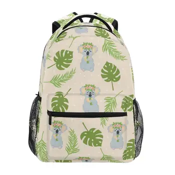 

New Large schoolbag cute Student School Backpack koala Printed Waterproof bagpack primary school book bag for teenage girls kids