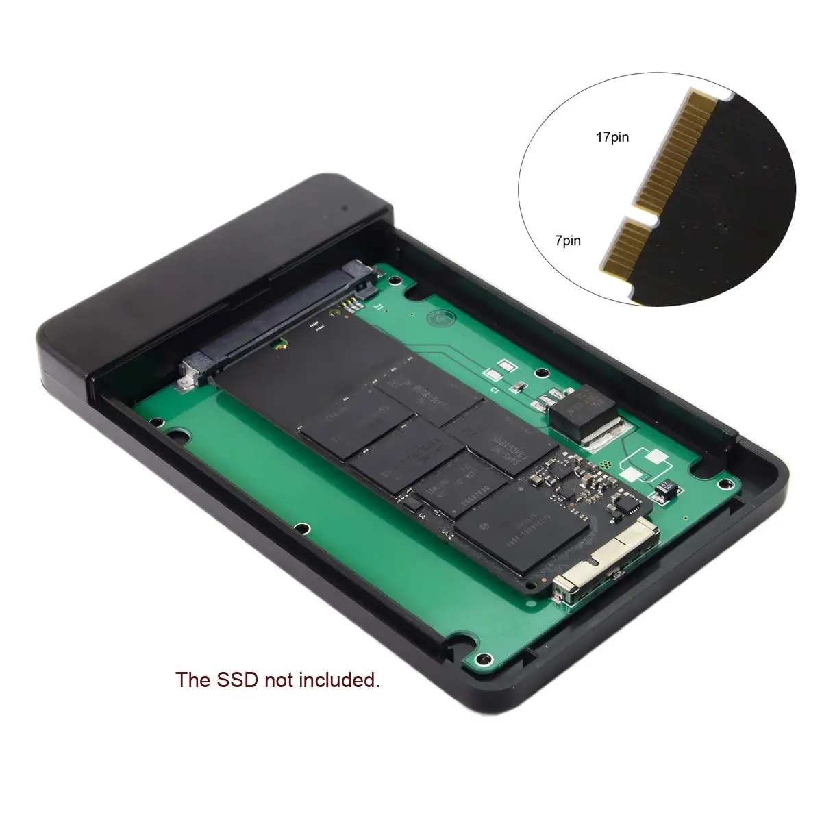 USB 3 0 17 + 7Pin SSD чехол для 2012 Mac book Pro Retina A1425 A1398 MC975 MC976 MD212 MD213 ME662 ME664 ME665|Компьютерные