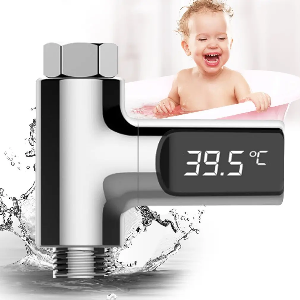Термометр для воды со светодиодный ным дисплеем 360 градусов | Мать и ребенок