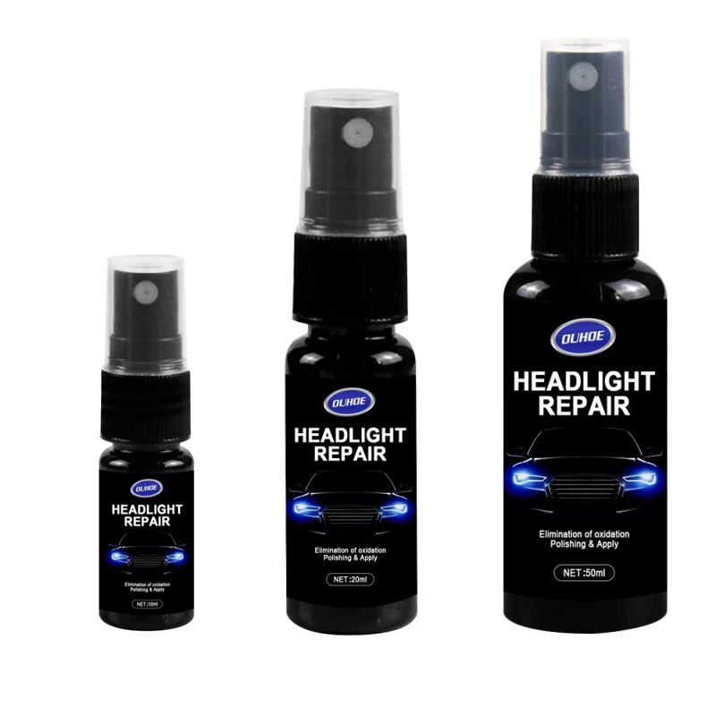 10ml Car Headlight Repair Coating Solution Repair Kit Oxidation Rearview Coating Headlight Polishing Anti-scratch Liquid Agent