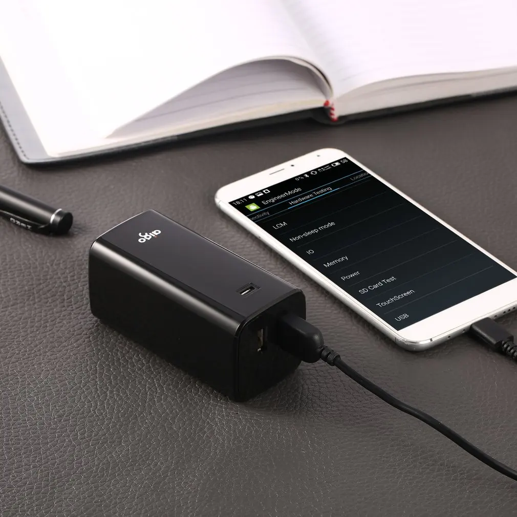 5 V/2A 10000 мА/ч, Мощность банка с эффектом приближения c зарядкой Micro-USB полимерное ядро ультра тонкий двойной Порты usb Портативный внешний Батарея быстрой зарядки Зарядное устройство