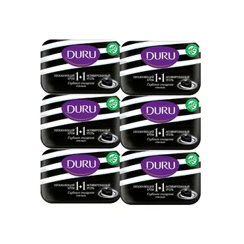 

Duru 1 + 1 cream soap мультипак, deep cleansing 6 PCs The 80g