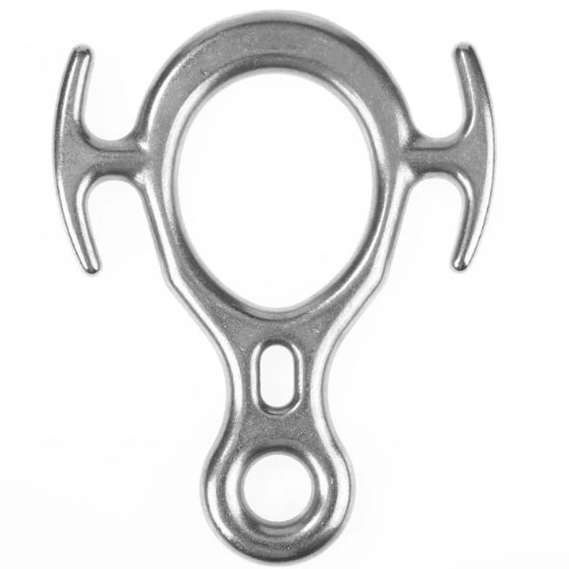 

8 Shape Descender Outdoor Rock Climbing Carabiners Abseiling Downhill Ring For Rock Climbing Equipment