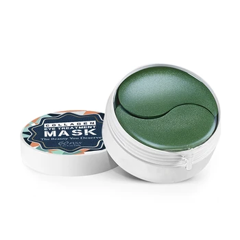 

60PCS Eye Mask Sheet Seaweed Collagen Eyes Masks Effective Remove Eye Bag Dark Circles Edema Moisturizing Firming Anti-Wrinkle