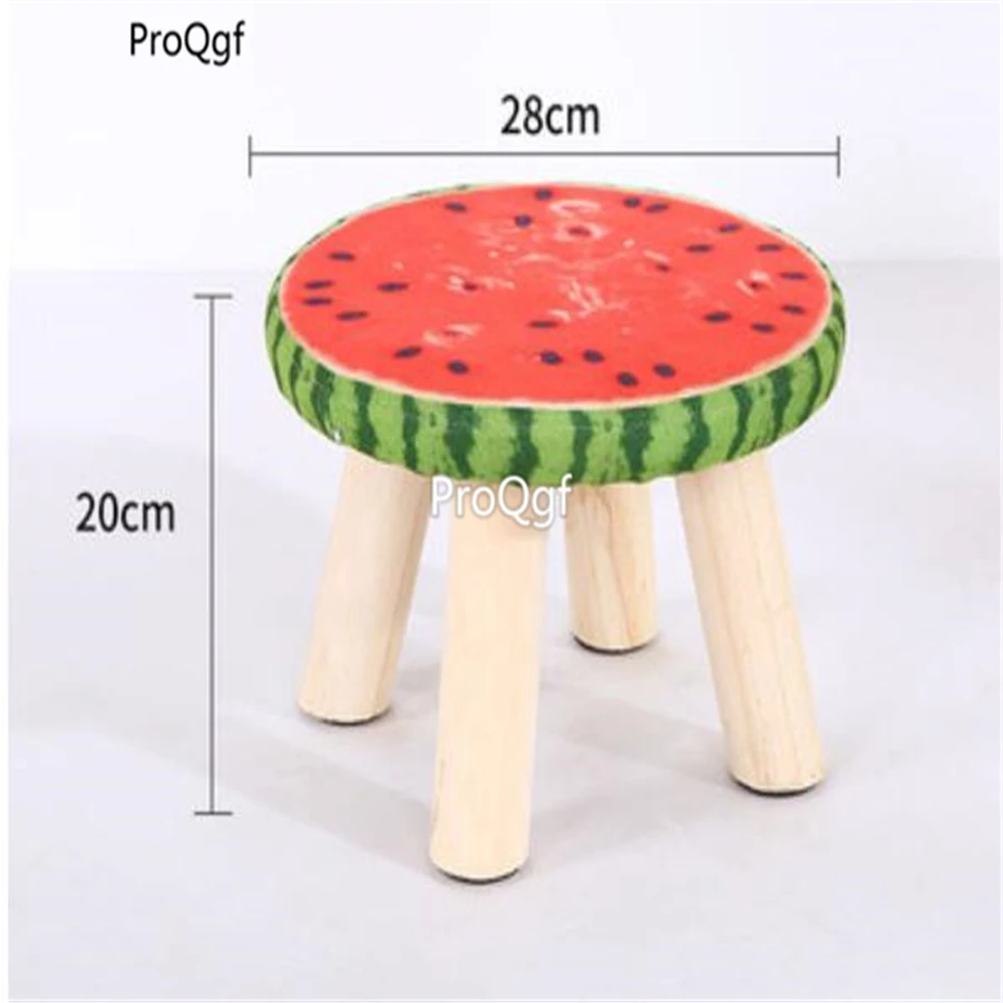 ProQgf 1Pcs A Set Home lovely round shape game mini style Children Stool many choice - Color: Pink