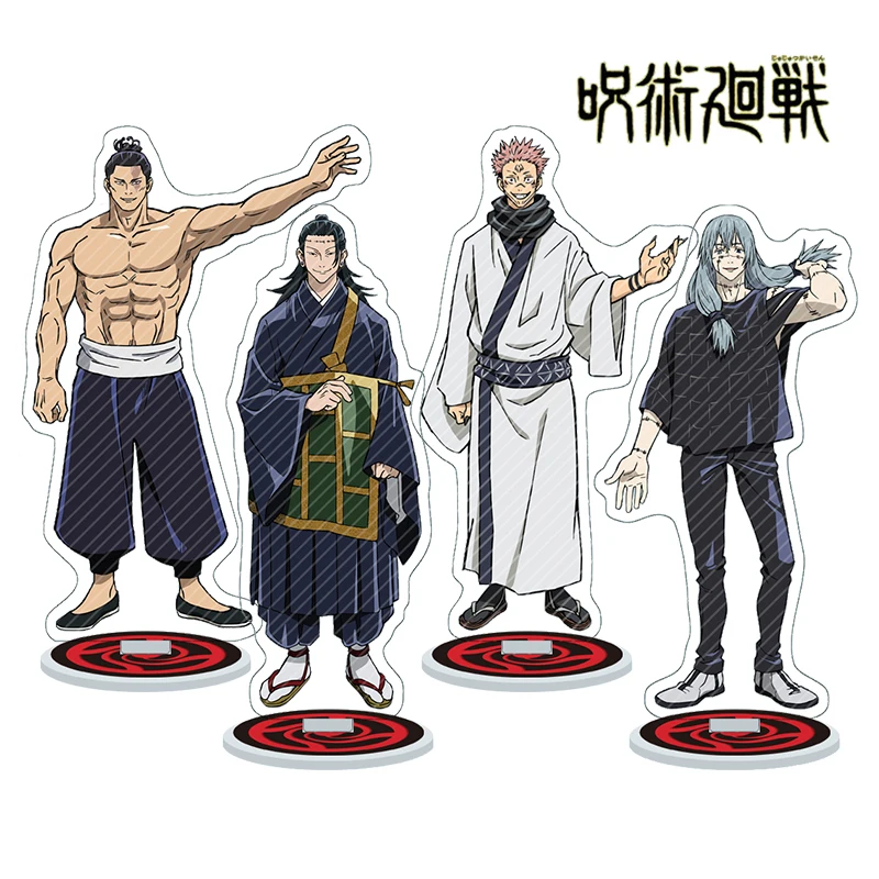 16 Cm Jujutsu Kaisen 4 Characters Acrylic Stand Sukuna Suguru Geto Mahito Aoi Todo Japan 2021 Anime Manga Figure Action Figures Aliexpress
