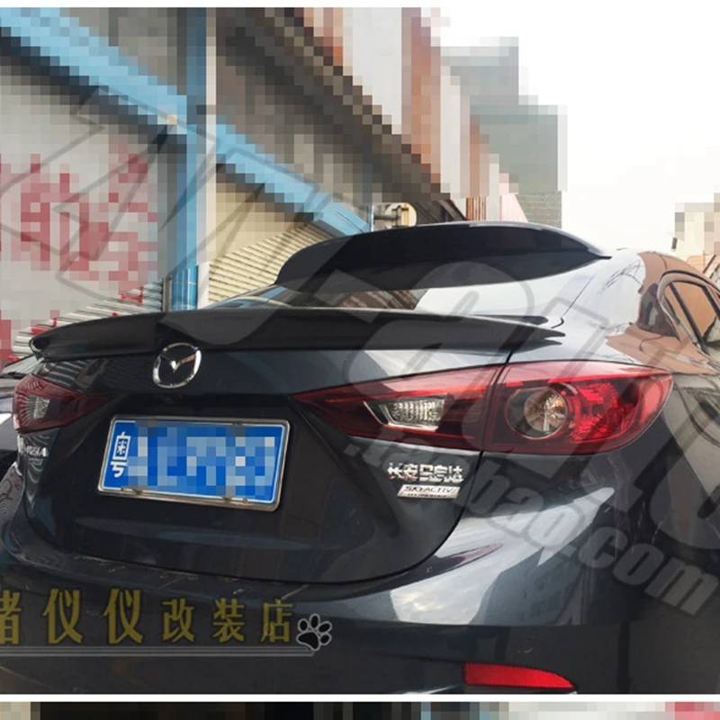 

Для Mazda 3 Axela 2014-2019 высококачественный спойлер на заднем стекле и заднем солнцезащитном козырьке