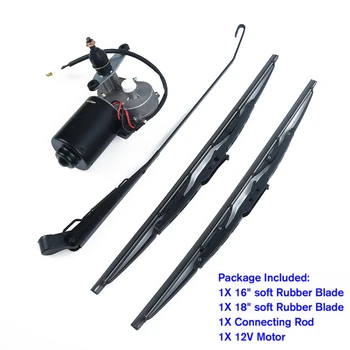 

12V Motor Windshield Wiper Motor Kit For Kawasaki/Polaris/KUBOTA/Kymco UTV