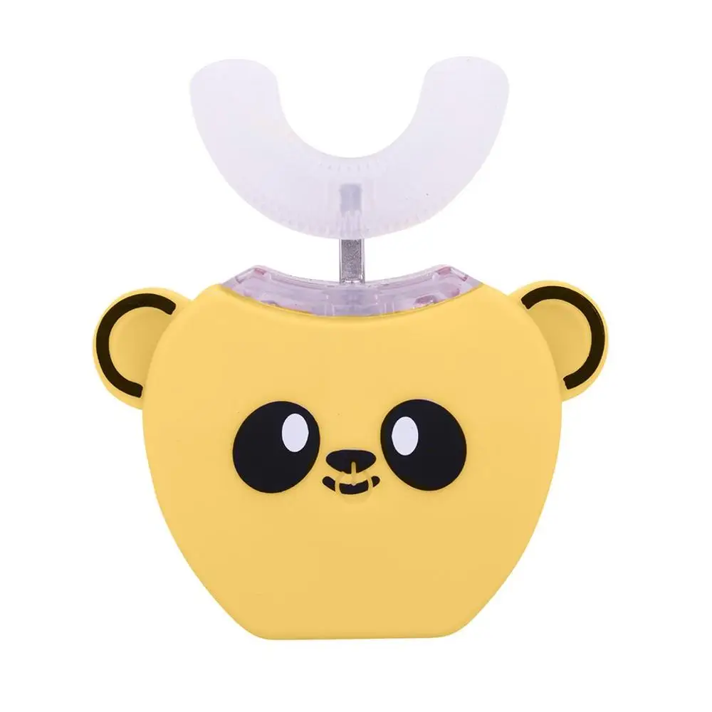 Горячая умная детская зубная щетка Ntelligent Автоматическая u-образная электрическая зубная щетка перезаряжаемая детская зубная щетка новая