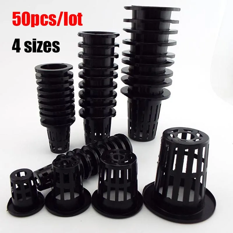 Basket-Holder Nursery-Pots Planter-Soilless Mesh Grow-Net Greenhouse Plastic Hydroponic Colonization