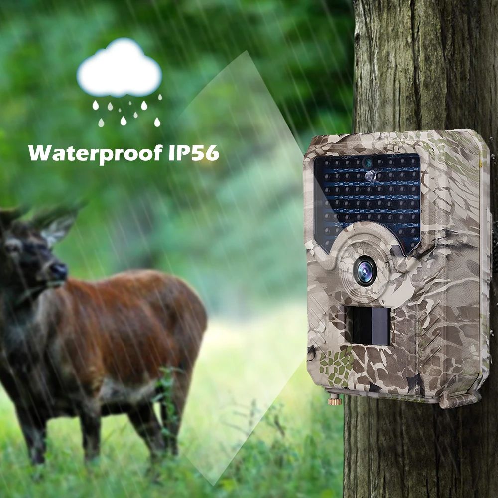 Trail Hunting Camera PR-100 Outlife 12MP 1080P Trail Camera Waterproof Wildlife Outdoor Night Vision Photo Traps Cameras Video