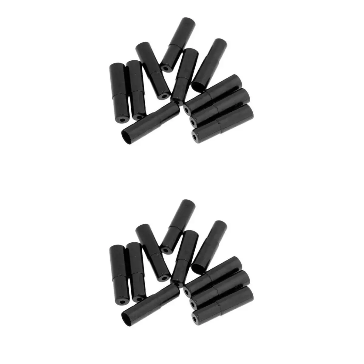 20Pcs Alloy Bicycle Bike Brake Cable Housing End Cap Wire Line Cover 5mm+4mm