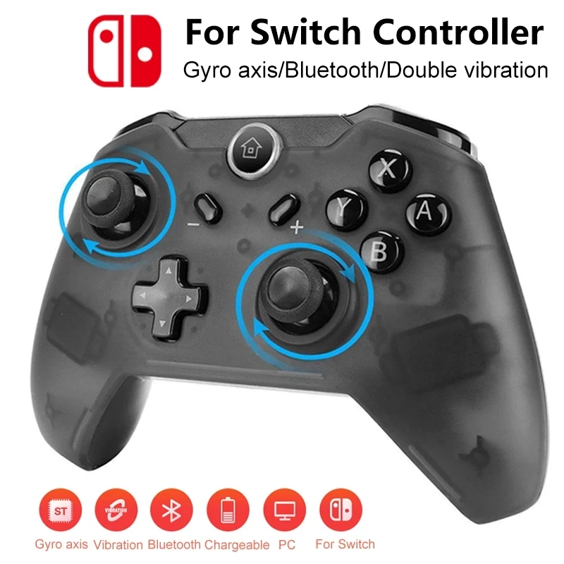 

Eastvita Bluetooth Gamepad Wireless Pro Game pad Joystick Remote Controller for Nintend Switch Console Gamepads Joystick