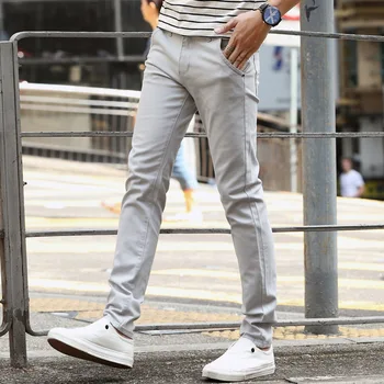 

Designer Fashion Mens Slim Fit Skinny Denim Jeans - Multiple Styles