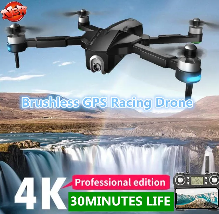 Складной Квадрокоптер с поддержкой Wi Fi FPV GPS и сумкой|Квадрокоптер дистанционным