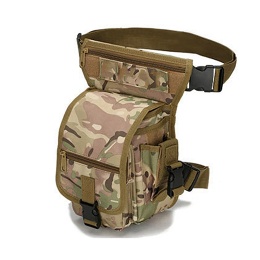 military drop leg bag