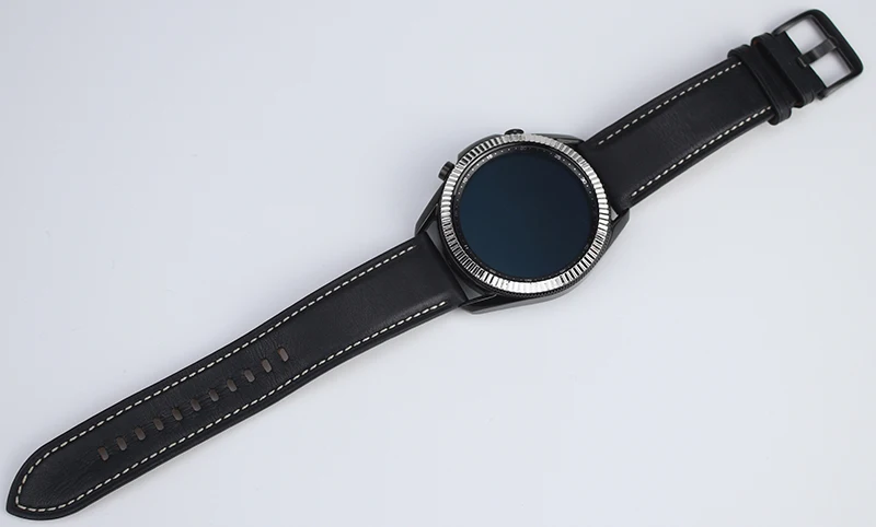 Metallrahmen für Samsung Galaxy Watch 6 5 4 3 Classic 43/47/42/46/40/44/41/45mm Modischer Schutzring mit Rauten-/Wellenmuster – Detail 7