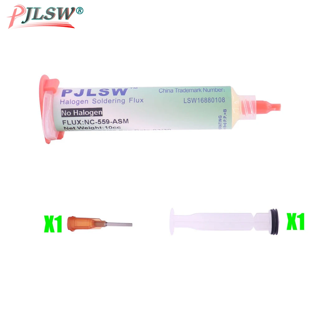 AMTECH NC-559-ASM BGA PCB No-Clean паяльная паста Сварка Расширенный масляный поток Смазка 10cc Инструменты для ремонта пайки
