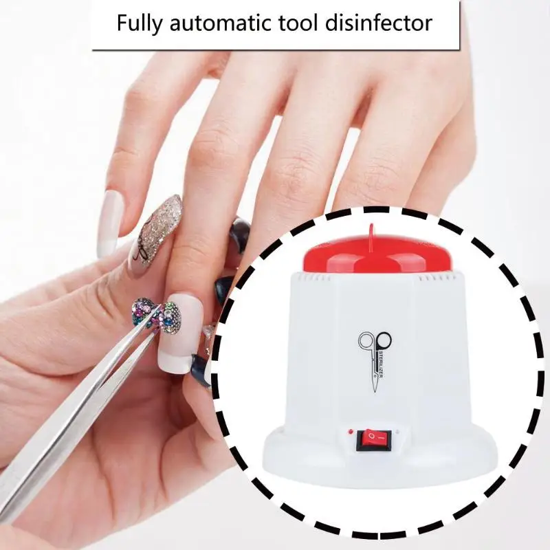 High Temperature Sterilizer Box Tools Disinfection Box Nails Sterilizer