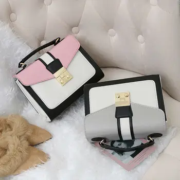 

Women PU Leather Small Shoulder Bag Envelope Crossbody Messenger Handbag Purse 2019 Beach Bags Women Leather Bags Ladies Hot Bag