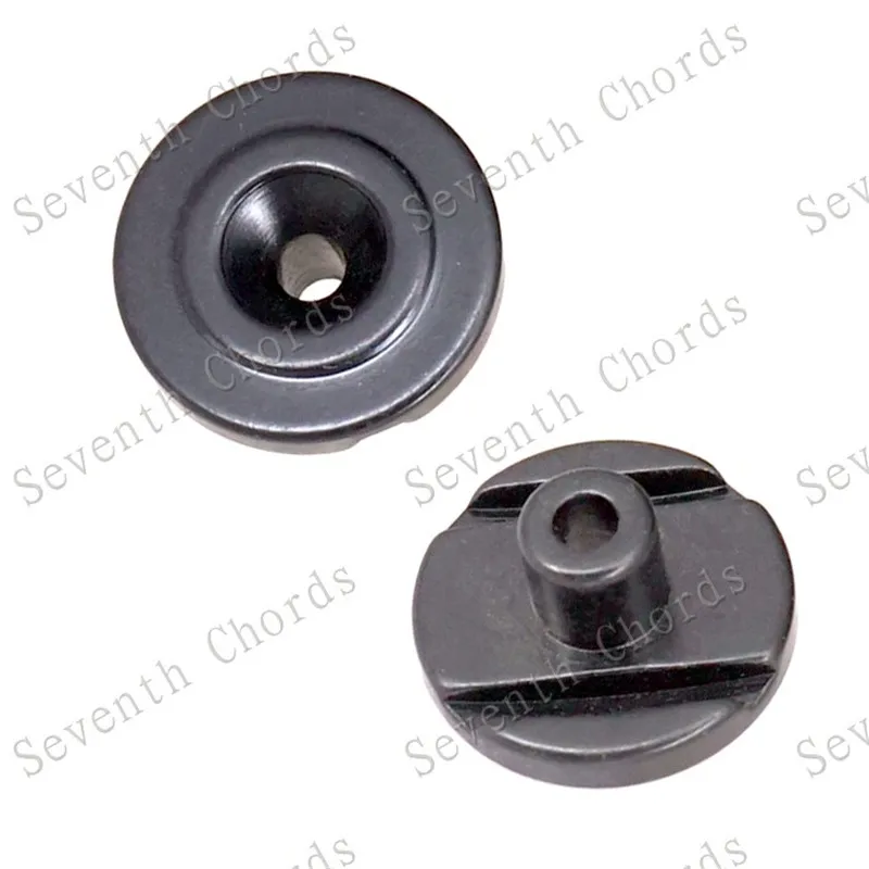 10 шт./лот Black Bass Guitar String Retainers аксессуары для гитары запчасти музыкальный